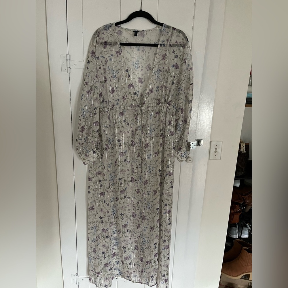 Express king sheer kimono